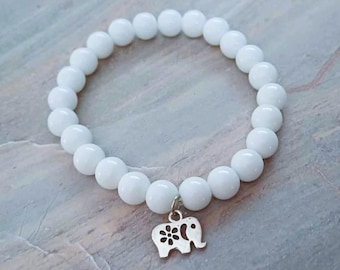 象のチャーム付きブレスレット 象のチャームブレスレット - Etsy 日本