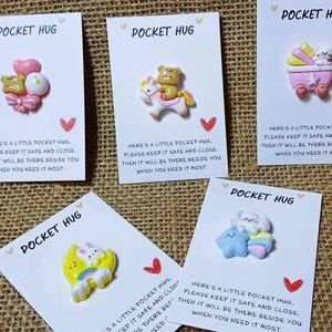 Taschenumarmung, Stressgeschenk, Taschenumarmung, Geschenk für Kinder, Geschenk für Sie, Sorgengeschenk, Kummergeschenk, kleines Geschenk, Freundschaftsgeschenk