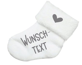 Personalisierte Babysocke Schwangerschaft verkünden / Schwangerschaftsverkündung / Oma / Opa