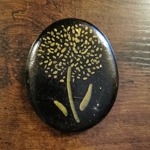 painted pebble