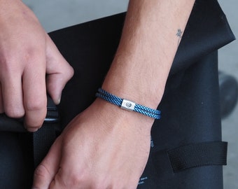 Jungen Fußball Gravur Armband, personalisierbar mit Namen oder Initialen