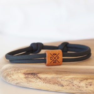 Wooden Bracelet Fish, Sailing Rope, Communion, Confirmation, Baptism