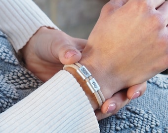 Personalisiertes Damen Armband mit Gravur, Frauen, Beste Mama der Welt