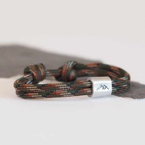 Mountain rope bracelet deals