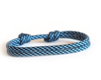 myjori Surfer Bracelet made of Sailw Spiral Blue