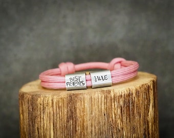 Friendship bracelet Best friends customizable with name