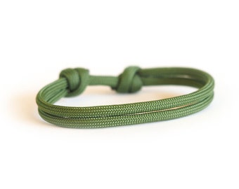 myjori Surfer Bracelet made of sailing rope Seagreen Green