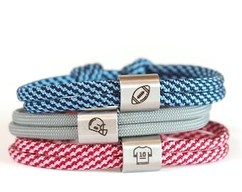 Men&#39;s Bracelet Stainless Steel, Football, Sport, Snack Stadium