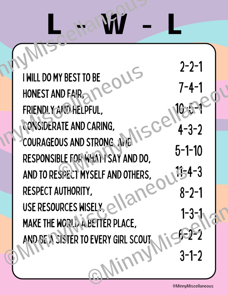 Girl Scout Printable Escape Room, Puzzles Etsy