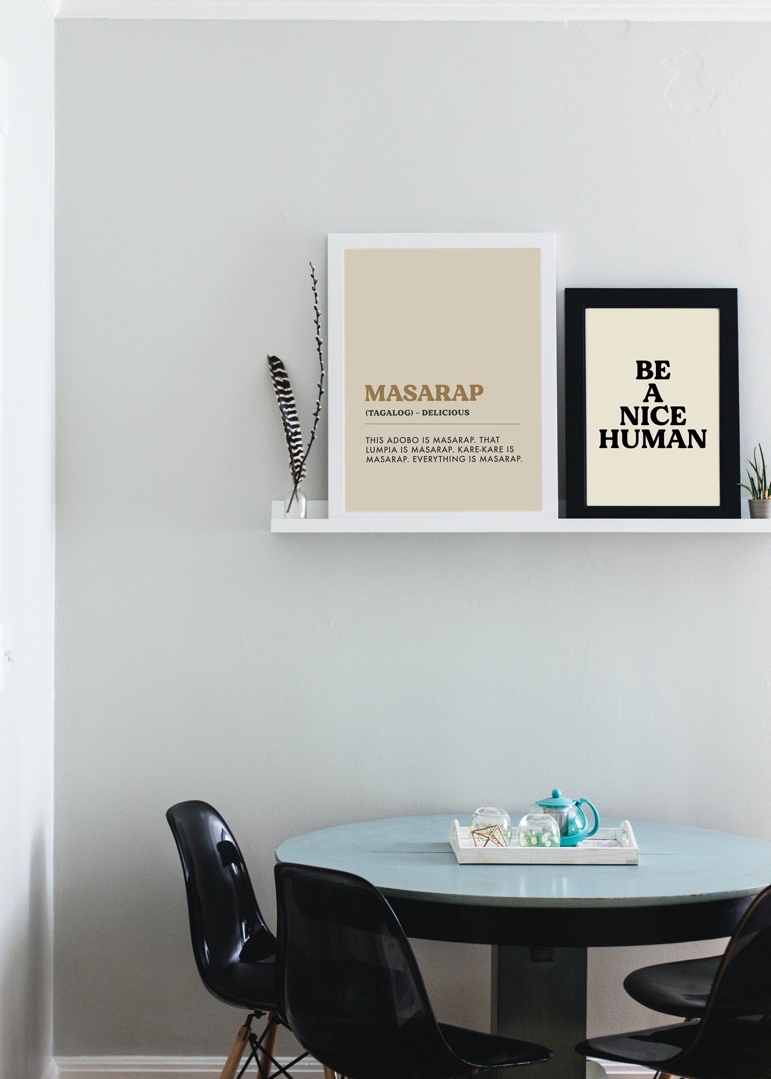 Masarap Tagalog Wall Print Tagalog Kitchen Print Definition Etsy