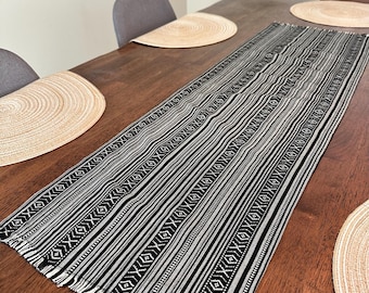 Woven Cultural Fabric Table Runner