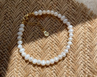 Freshwater pearl bracelet / high-quality elegant freshwater pearl bracelet