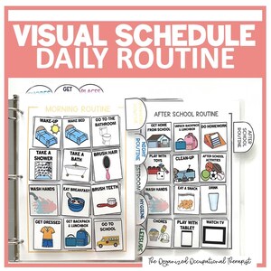 Visual Schedule Cards Bundle | 700+ Daily Routine & Sensory Tools ...