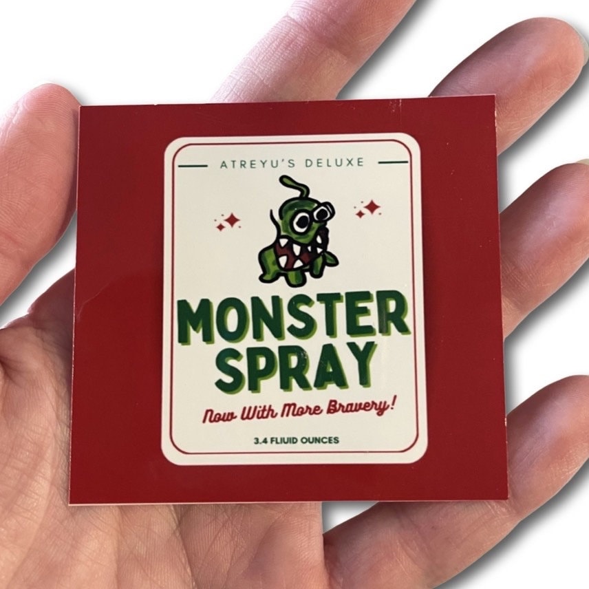 Sticker for Sale mit Monster-Spray-Aufkleber von MaxxArt