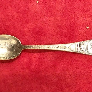 Admiral Dewey Flagship Vintage Silverplate Souvenir Spoon