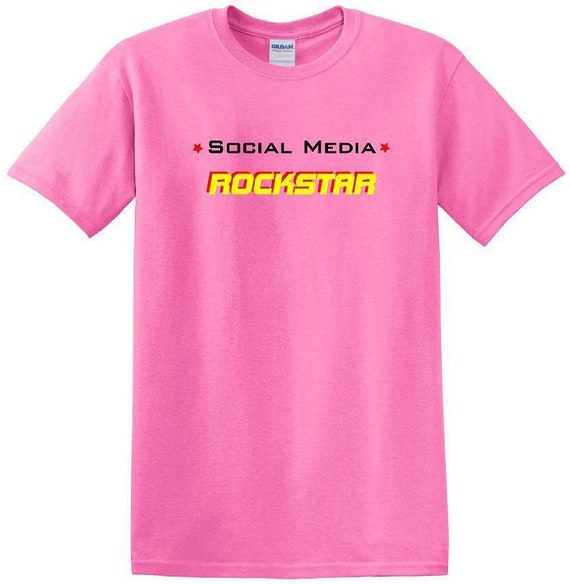Social Media Rockstar - Funny shirt - short sleev… - image 7