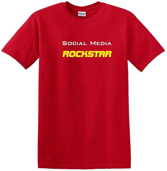 Social Media Rockstar - Funny shirt - short sleev… - image 8