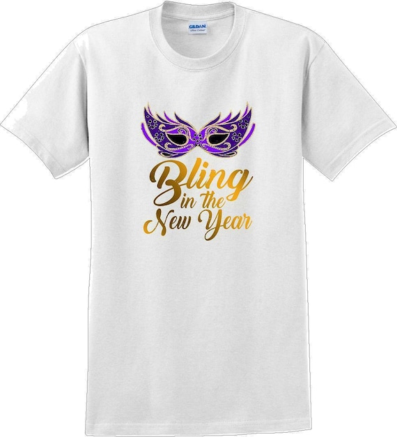 Bling in the New Year - New Years Shirt - 12 colo… - image 1