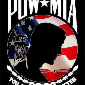 Pow Mia Military American Flag Decal Sticker Graphic For Car Truck Suv Window