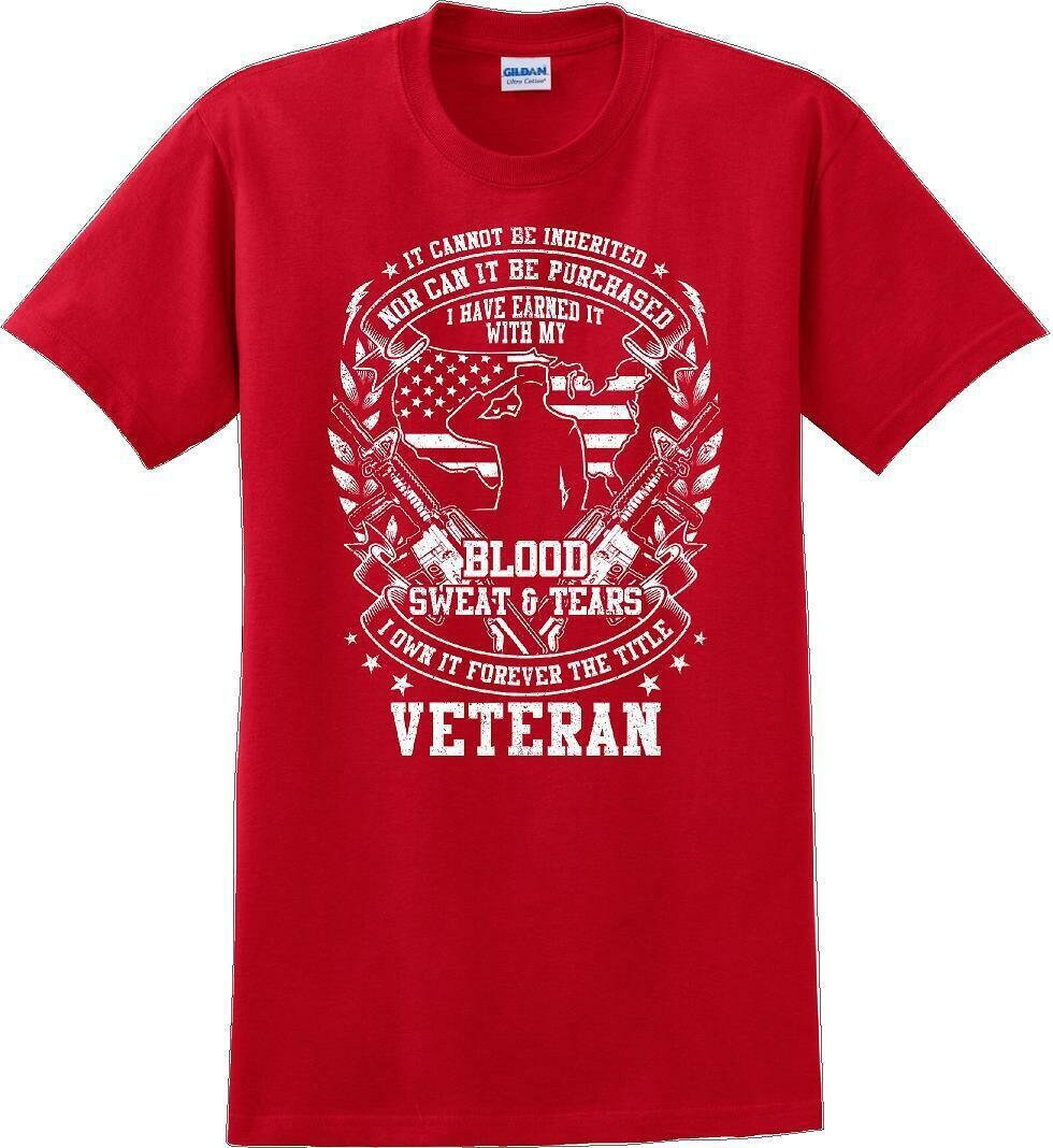 Veteran Blood Sweat And Tears T-Shirt Veteran Blood Sweat And Tears T-Shirt