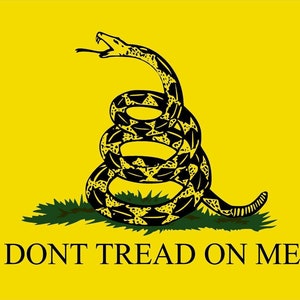 Don&#39;t Tread On Me Gadsden Flag-Decal Sticker 3M Truck Vehicle Window Car-Dtom
