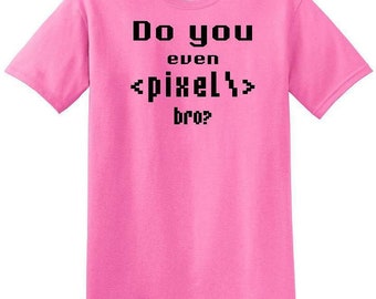 Pixel Coding - Social Media - Funny Shirt - Short Sleeved T