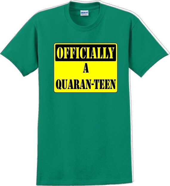 Officially A Quaran-teen - Funny Humor T-Shirt JC - image 5