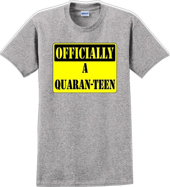 Officially A Quaran-teen - Funny Humor T-Shirt JC - image 4