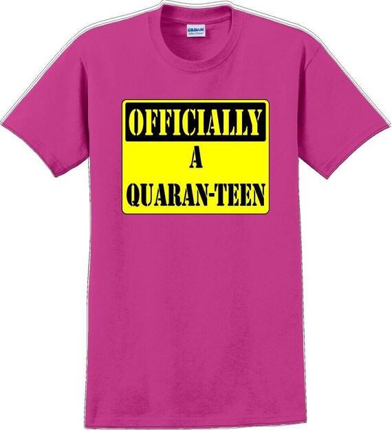 Officially A Quaran-teen - Funny Humor T-Shirt JC - image 7