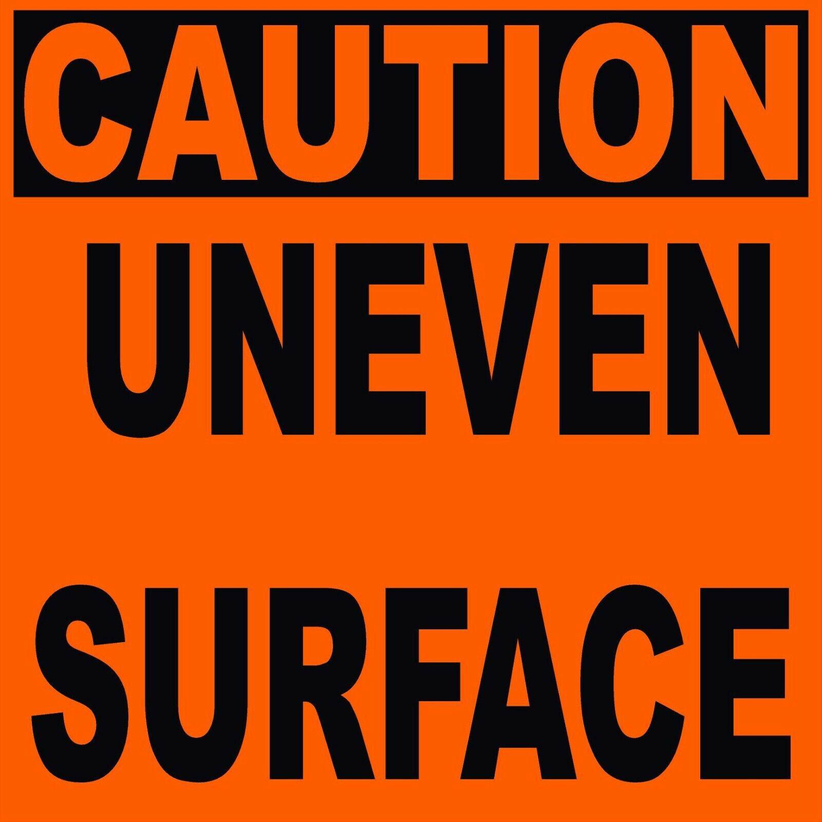 Uneven Surface Sign - Etsy, image size:1600x1600