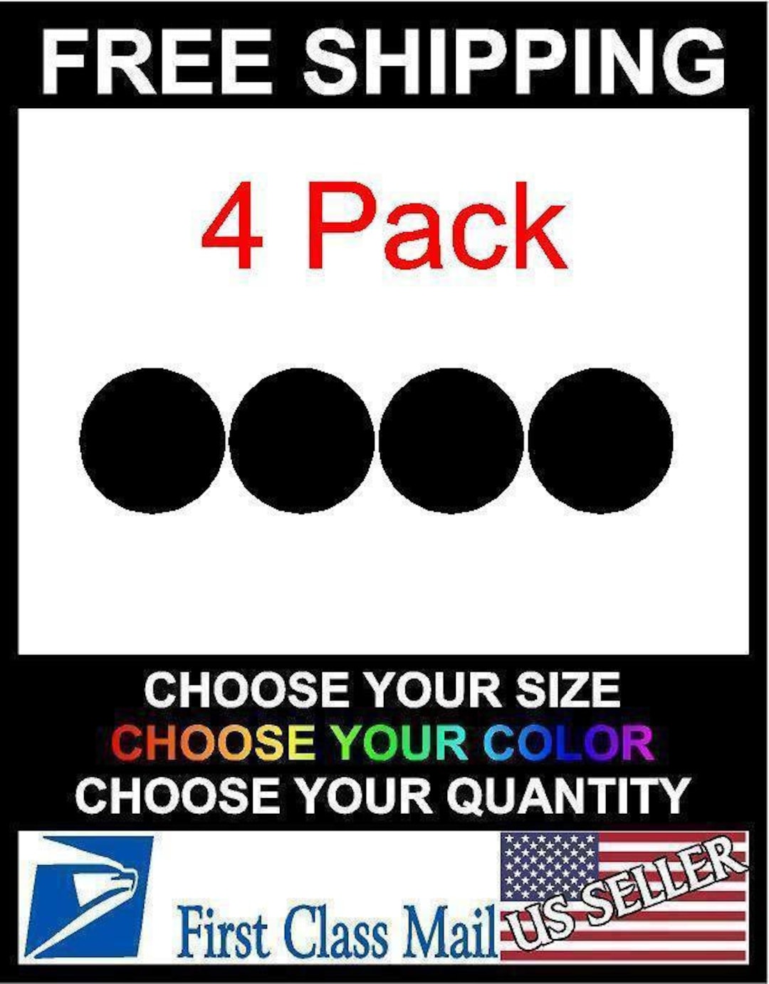 Spoiler Hole Covers Waterproof / Delete Plugs / Wing / Color Match Decal Sticker Etsy