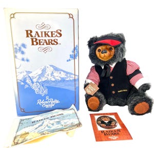 Vintage Raikes Bear - Etsy