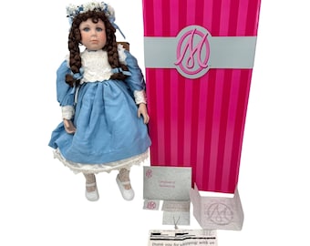 MARIE OSMOND PORCELAIN Stella Doll Collectible W/ Box & Accessories #'D Signed 2004 25-26"