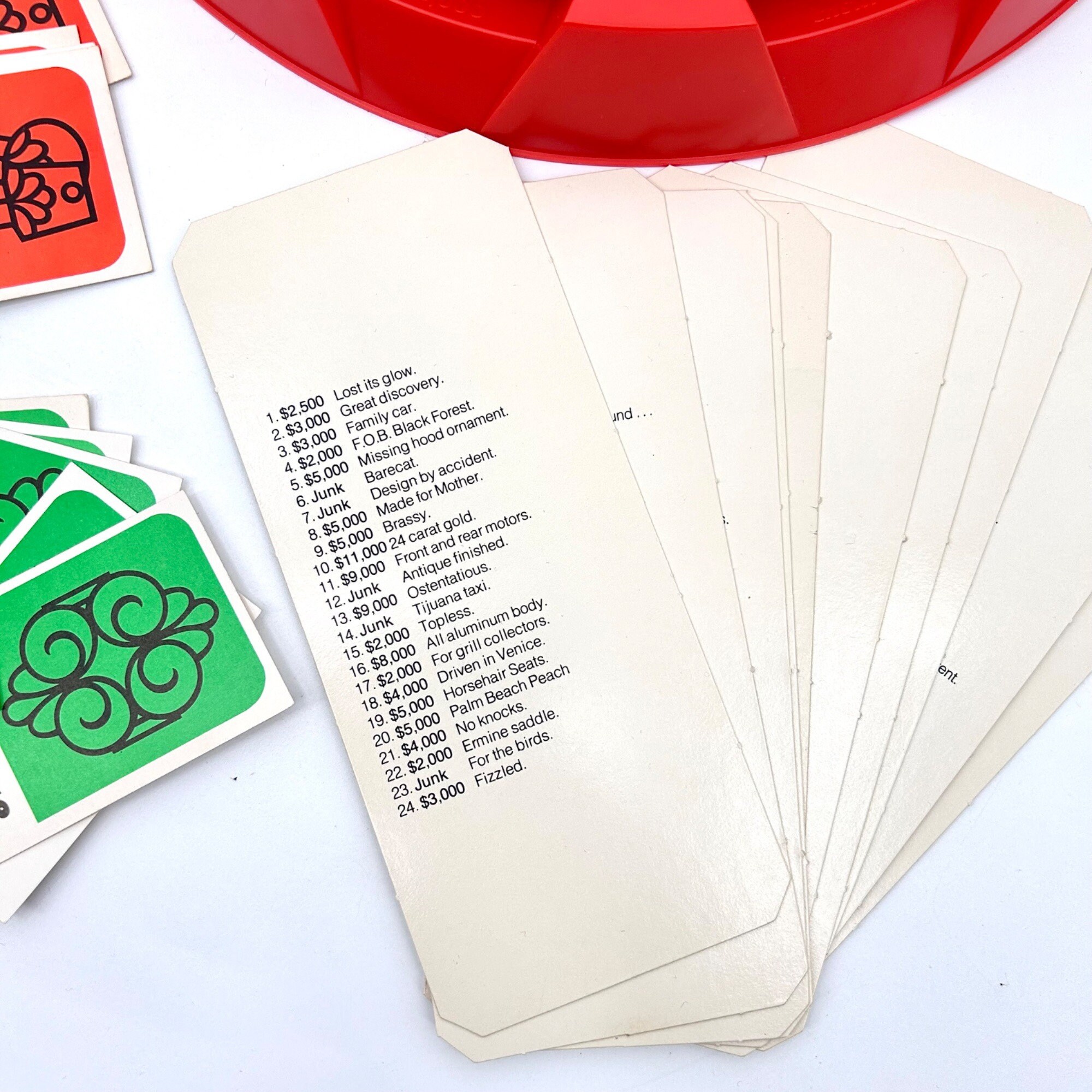 Vintage 1972 DEALER'S CHOICE Parker Brothers Used Car Board Game Etsy