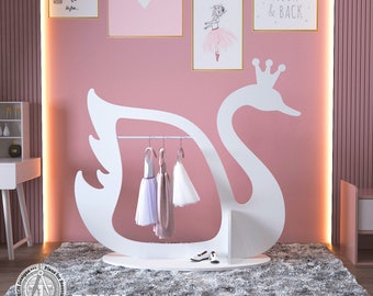 DIY Swan Girls Clothes Hanger PLANS PDF Download