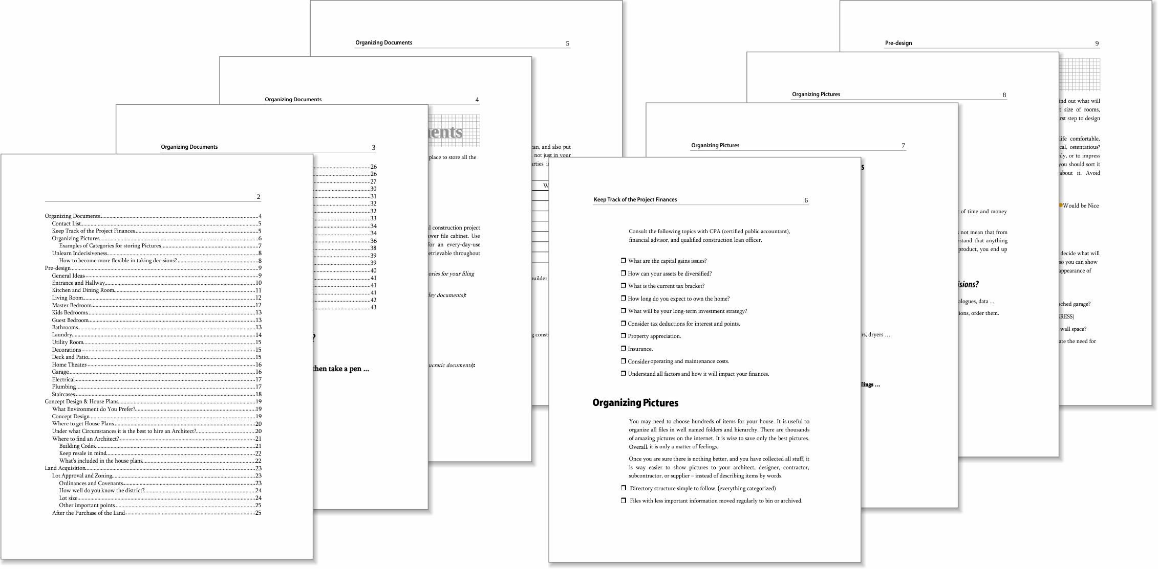 New Home Construction Checklist – Building Planner – 43 Pages - Etsy