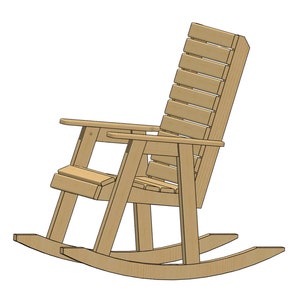 DIY Rocking Chair Plans for Beginner Woodworkers