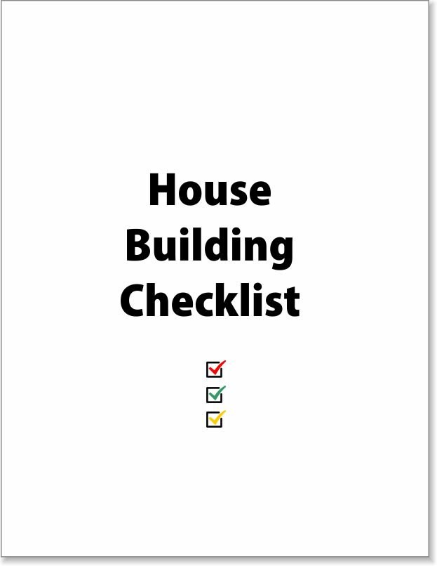 New Home Construction Checklist – Building Planner – 43 Pages - Etsy