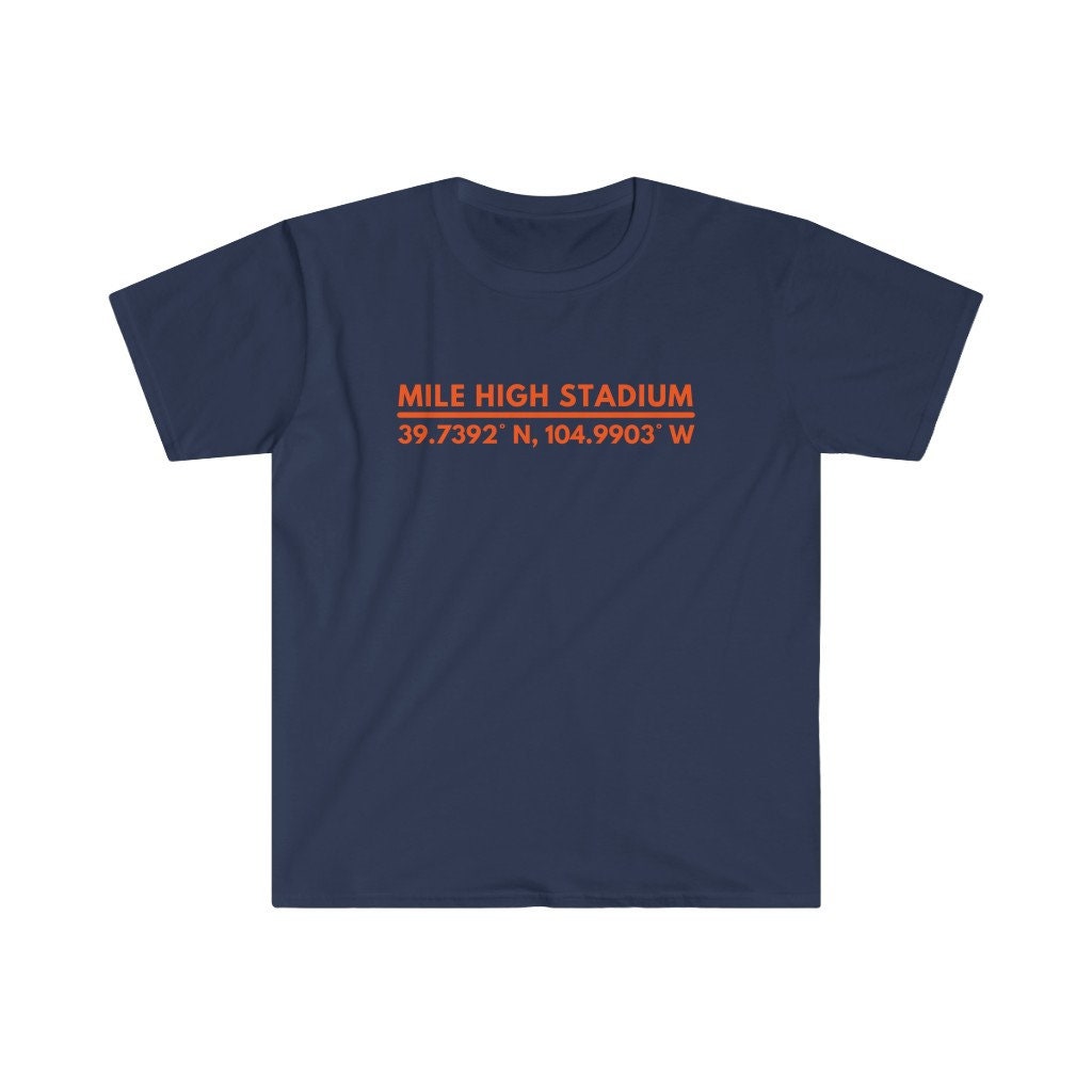 Mile high sales stadium t shirt