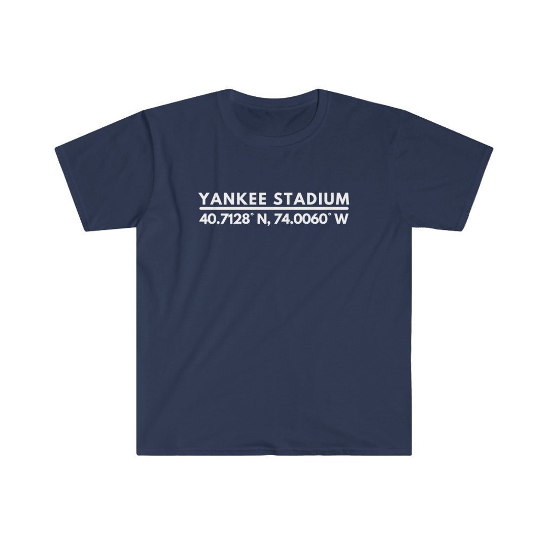 Yankee Stadium Coordinates Tshirt 