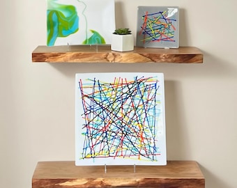 Rustic Live Edge Floating Shelf/shelves | Pantry shelves | Bathroom & Kitchen Shelf/shelves | Book Shelf | Wood Shelf Shelves |