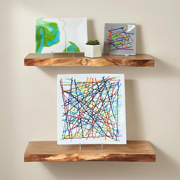 Rustic Live Edge Floating Shelf/shelves | Pantry shelves | Bathroom & Kitchen Shelf/shelves | Book Shelf | Wood Shelf Shelves |