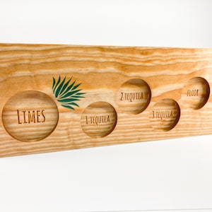 Schotvlucht | Tequila | Shot Board | Schoten | Bar | Epoxy
