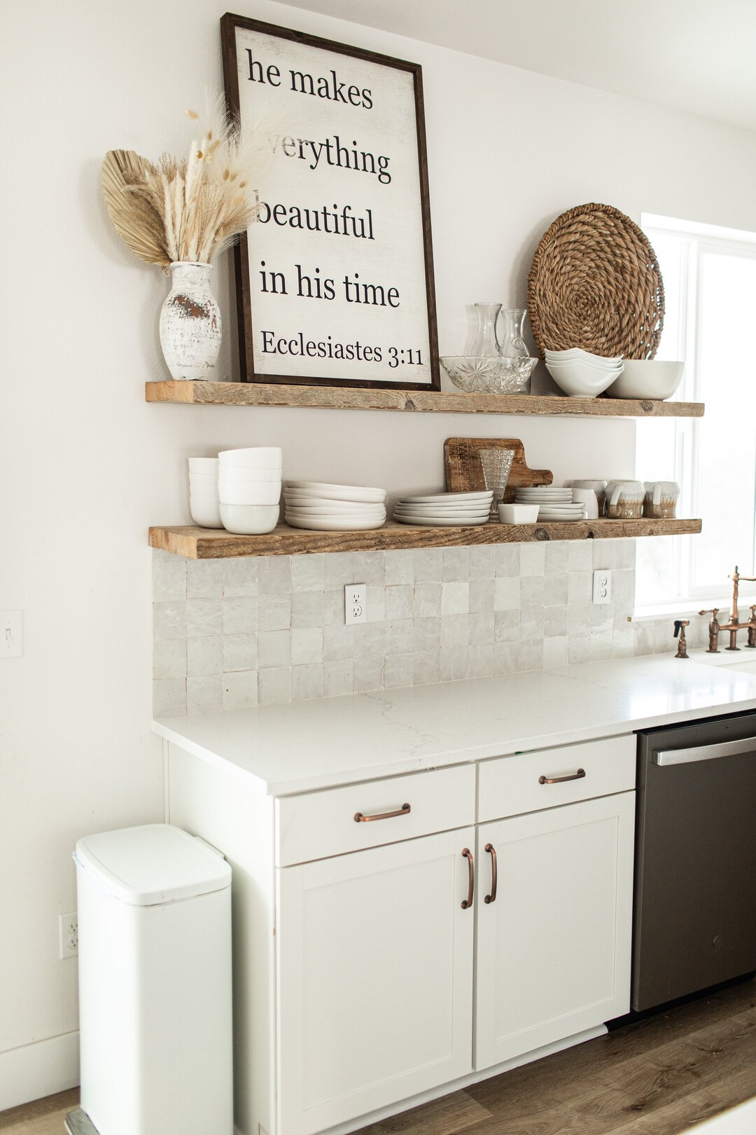 Rustic Scaffolding Planks Floating Shelf/shelves Pantry Shelves