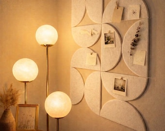 Decorazioni per la casa in feltro a forma di rettangolo con scanalatura, piastrelle da parete in feltro, decorazioni per bacheche, bacheche con puntine, bacheche con puntine da disegno - Italia