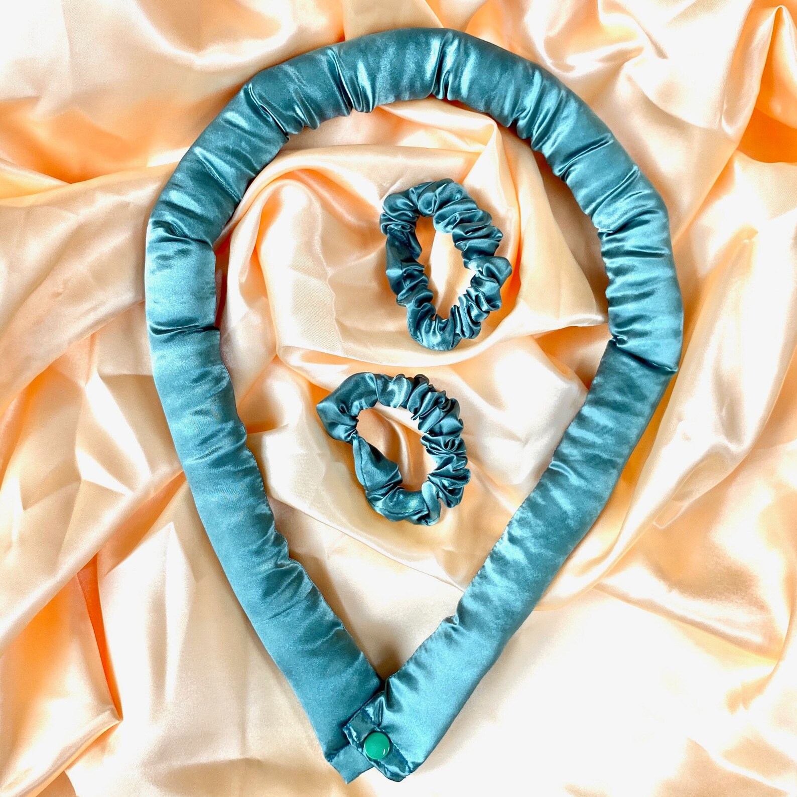 Heatless Curls Silky Hair Curling Ribbon with 2 Matching Satin Etsy