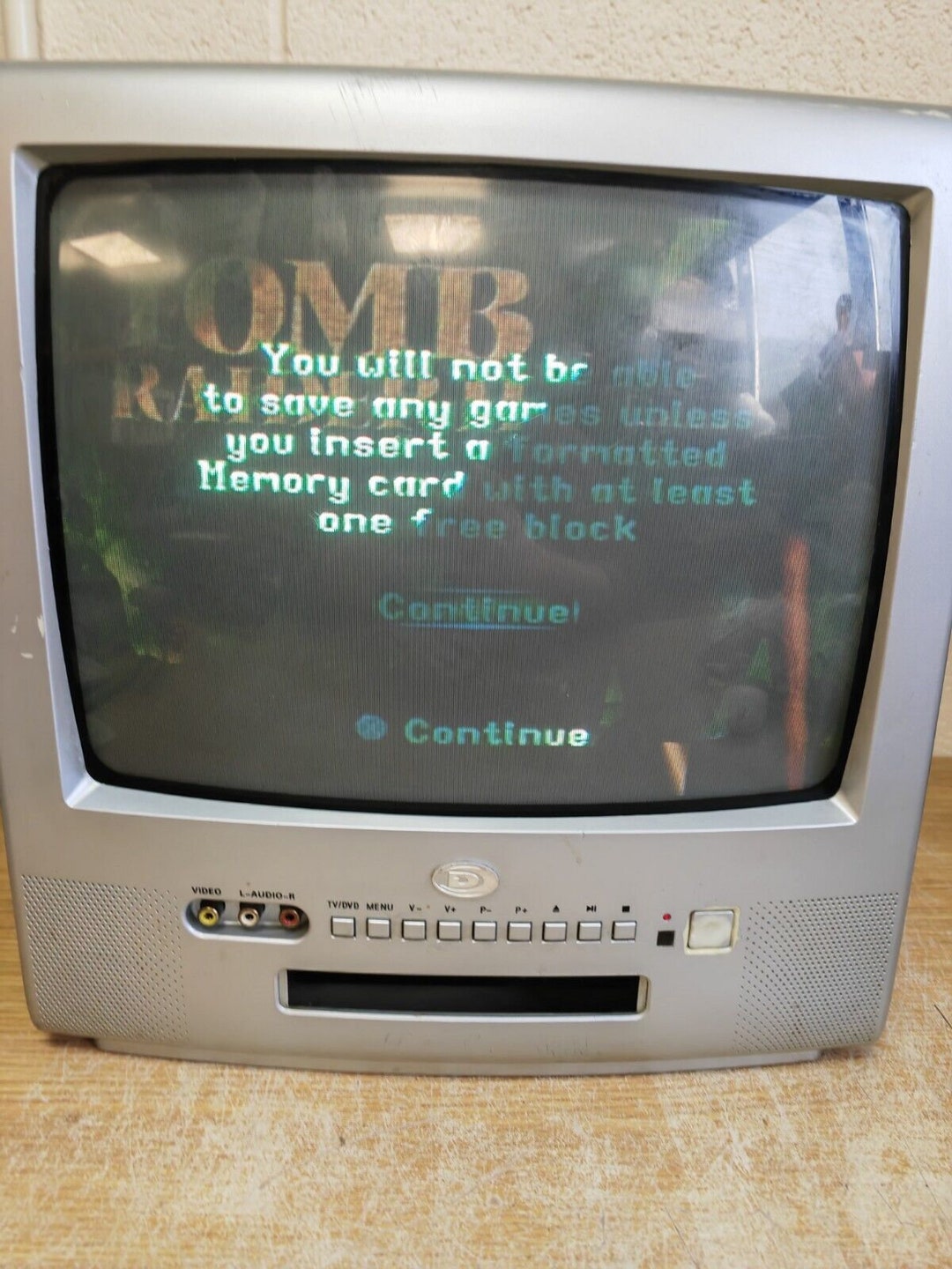Durabrand DCT1481 14 CRT TV Retro Gaming Silver Etsy