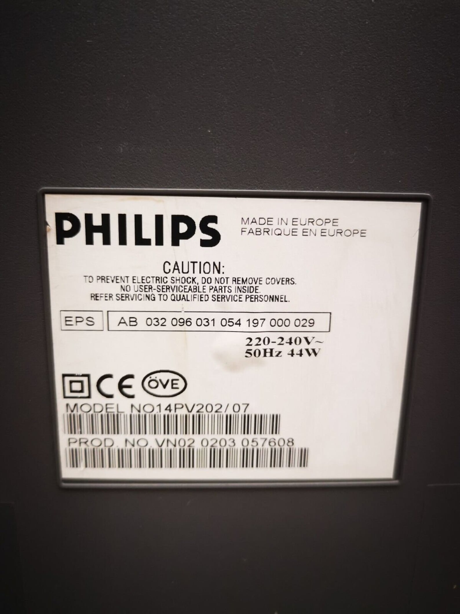 RemotesReplaced Telecomando compatibile con PHILIPS 14PV202/07