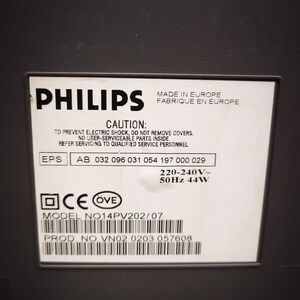 Télécommande de remplacement pour PHILIPS 14PV202-01, TV