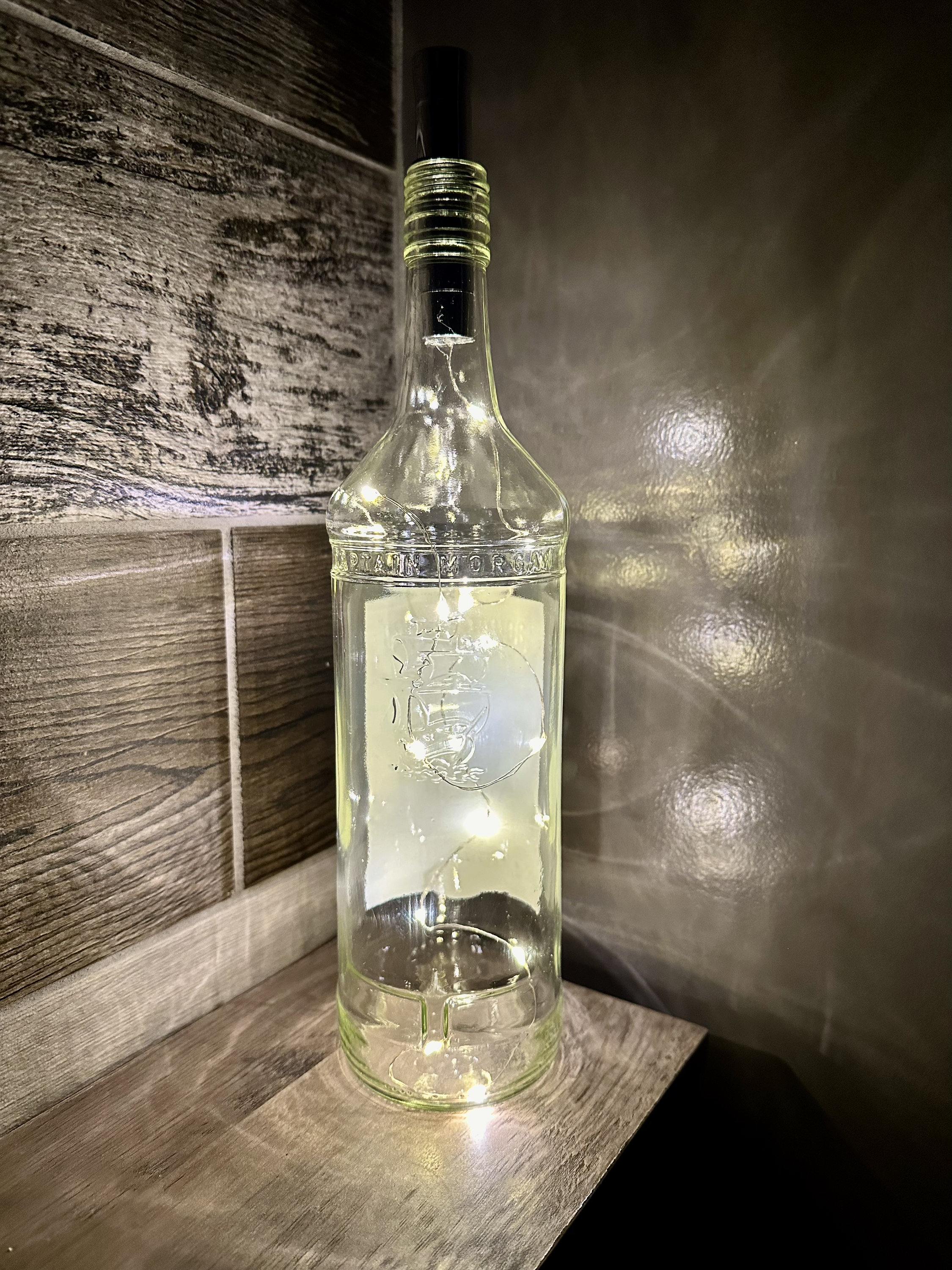 Captain Morgan Rum Light-up Bottle - Etsy